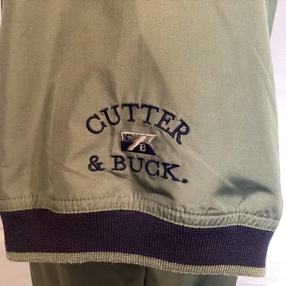 Vintage Cutter & Buck Men’s windbreaker short sleeve windshirt with Clima Guard - Picture 7 of 13